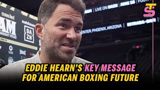 Eddie Hearn's message to American fight fans ahead of monster Estrada vs Bam fight night