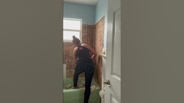 Beach Bungalow Flip! Easiest way to remove tile! Bosch hammer drill! DIY how to remove tile?!