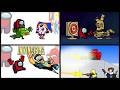 Mini Crewmate Kills Italian Brainrot Characters - Part 202  Among Us