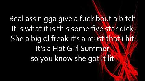 Megan Thee Stallion - Hot Girl Summer (feat. Nicki Minaj & Ty Dolla $ign) [Lyrics]