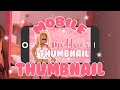how to make a ROBLOX thumbnail on MOBILE! || mxddsie ♡