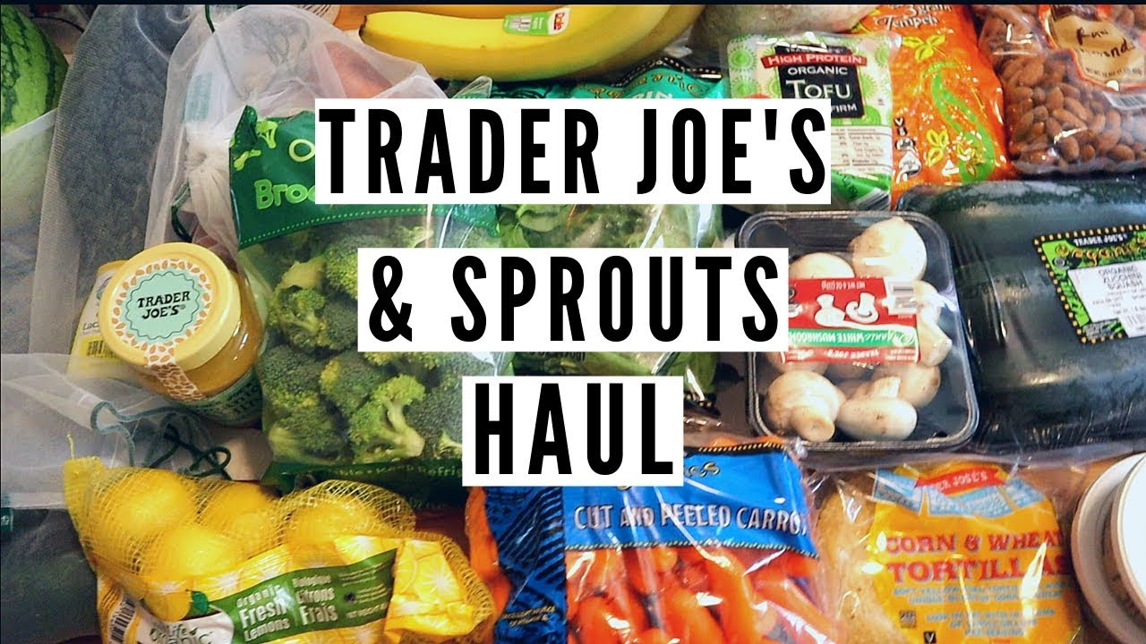 Is Being Vegan More Expensive? Trader Joe's and Sprouts Haul - YouTube