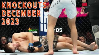 MMA Knockouts of December 2023