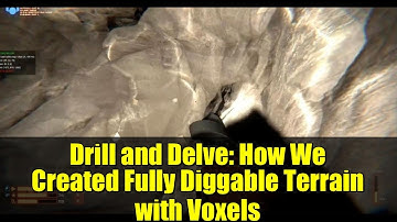 Drill and Delve: How We Created Fully Diggable Terrain with Voxels