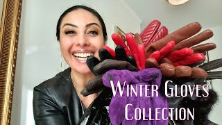 Winter (leather) gloves collection