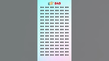 Find 849- People with 50 50 vision can spot in 6 secs #videoshorts #videoviral