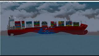 Sinking Ships In Floating Sandbox.