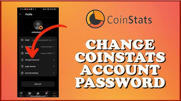 How to Change Password in CoinStats Account 2023? Update CoinStats Password