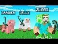 Hunters VS Speedrunner BUT You MORPH Every 30 Seconds! (Minecraft)