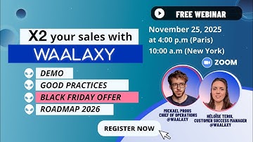 x2 Your Sales with Waalaxy (Demo, Best Practices, Black Friday Deal)
