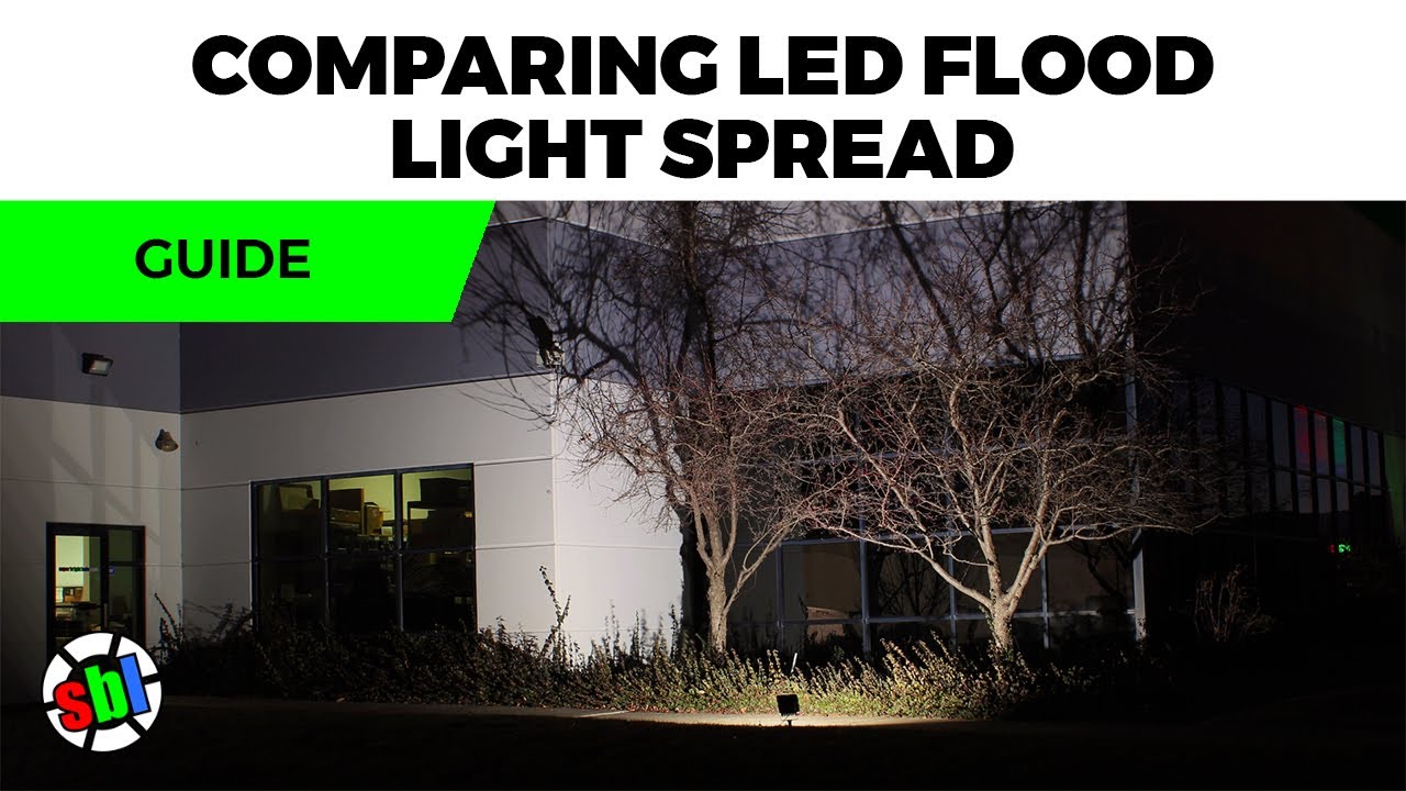 LED flood light comparison video. YouTube