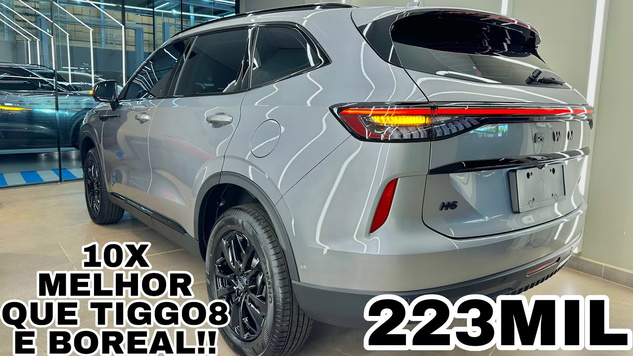 NOVÍSSIMO GWM HAVAL H6 HEV2 JÁ 2026 EM DETALHES | CHEGOU COM VÁRIAS MUDANÇAS CONFIRA!!