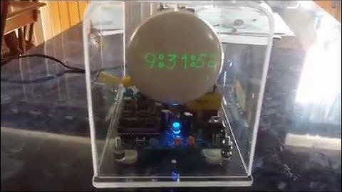 Analog scope clock on DG7-6 crt