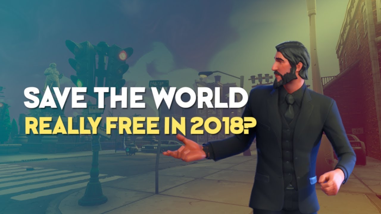 When Is Fortnite Save The World Out Free