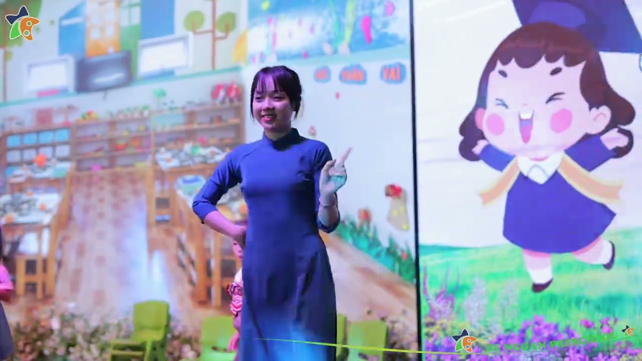 Hoạt cảnh Một ngày của cô giáo mầm non