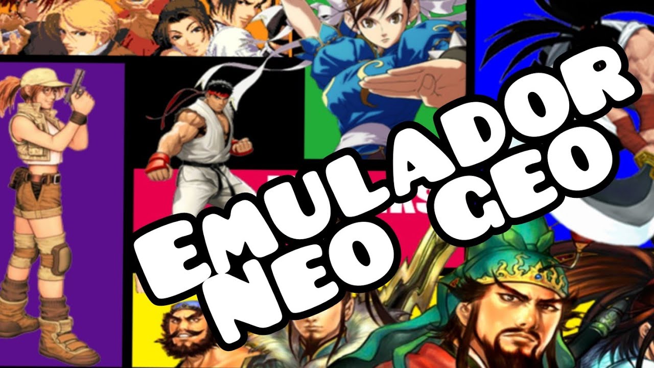 Pacotão de Games com Emuladores + Emulador de Fliperama e NEO GEO