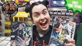 FIRST TIME In A Comic Book Store - JAY AND SILENT BOB'S SECRET STASH - First Time Trying