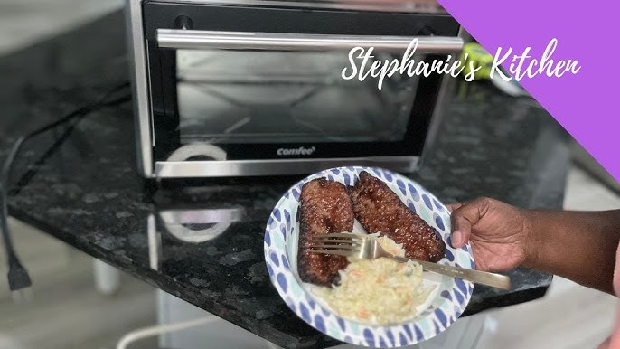 COMFEE' Air Fryer Toaster Oven  Cherry Bourbon BBQ Chicken 