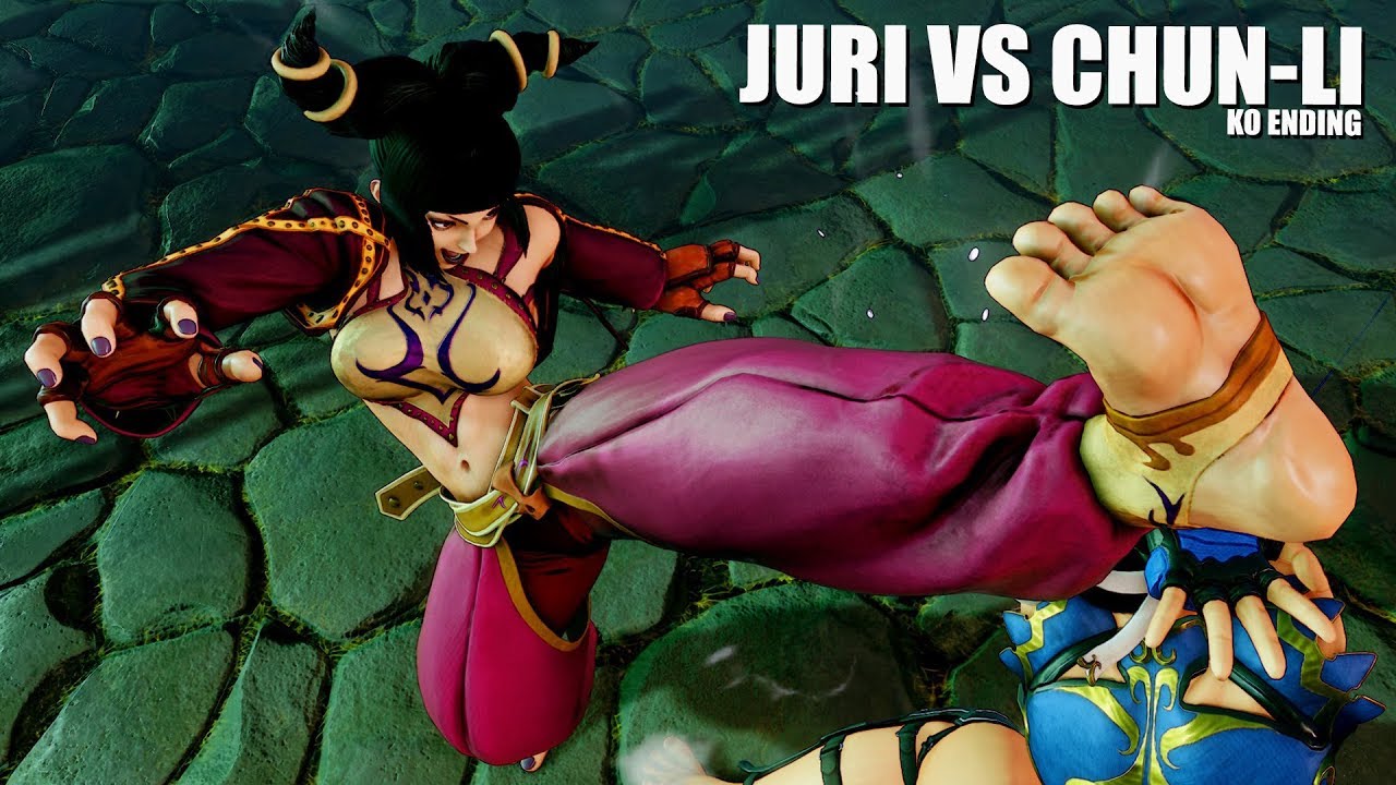 Juri Vs Chun Li Youtube 