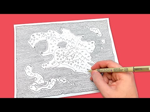 How To Make A Fantasy World Map In Minutes!