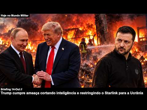 Trump makes good on threat by cutting intelligence and restricting Starlink for Ukraine: Oct 14 B...