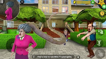 Scary Teacher 3D_New updater-New fun video everyday , gameplay walkthrough  part 583 ( android, ios)