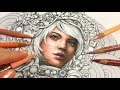 SKIN COLORING | A Girl with Fruits - Part 1 | SERENE Coloring Book