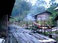 Iban Tribal Longhouse, Borneo
