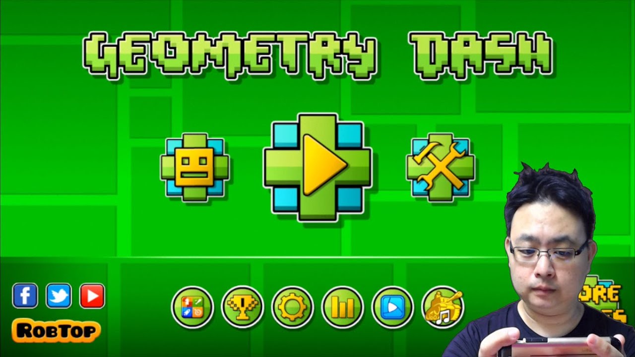 Let's play Geometry Dash episode 1 - Almost... - YouTube