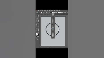 Spiral text effect in Adobe illustrator #shorts #illustrator