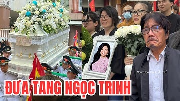 Việt Hương, NSƯT Công Ninh khóc nghẹn đưa tiễn Ngọc Trinh - TIN GIẢI TRÍ