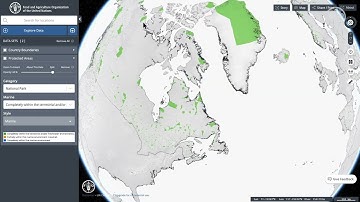 World Database on Protected Areas on the Hand in Hand Geospatial Platform