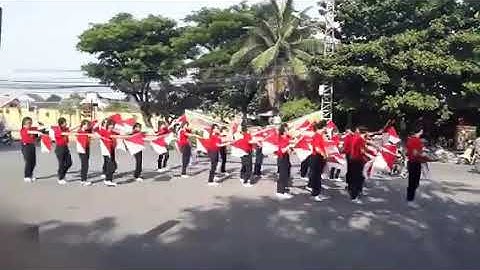 Giải Nhất  đồng diễn Semaphore cấp thành phố- THCS Nguyễn Du, Hội An