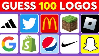 Guess The Logo In 3 Seconds 100 Famous Logos Logo Quiz 2024
