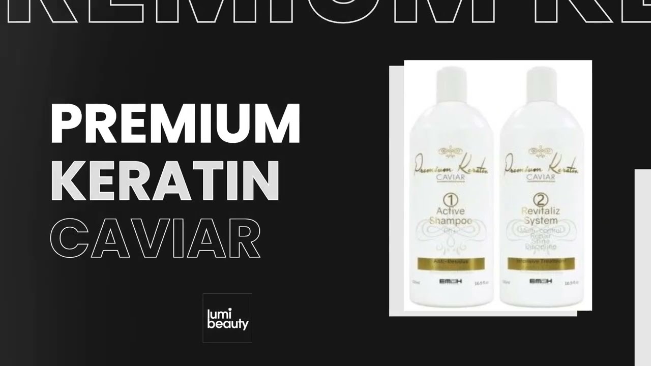 Premium Keratin Caviar - Des cheveux crépus et épais aux cheveux