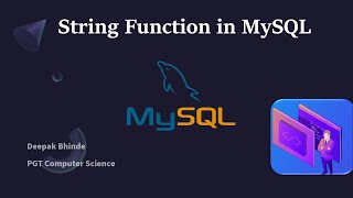 MySQL String Function
