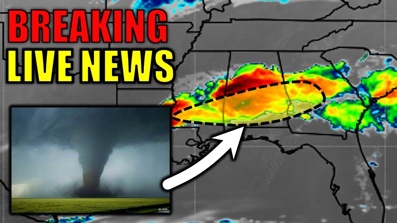 LIVE Weather Coverage: Strong Tornadoes, Very Large Hail, Damaging ...