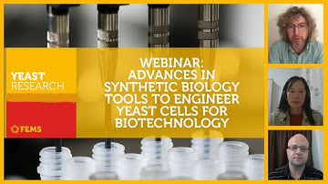FEMS Yeast Res Webinar Advances in Synthetic Biology Tools to Engineer Yeast Cells for Biotechnology