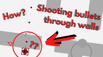 Shooting bullets through walls?? // Blocktanks.io bug