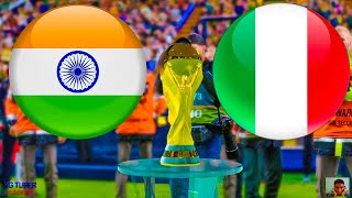 PES - India vs Italy Final - World Cup 2022 - Full Match - All Goals HD - efootball gameplay 2021