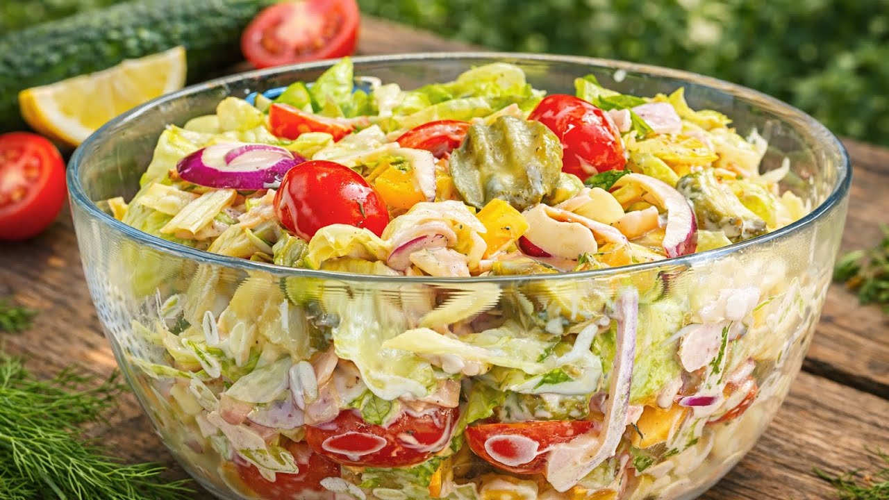 Cudowna sałatka w 5 minut. Moja rodzina ją pokochała!