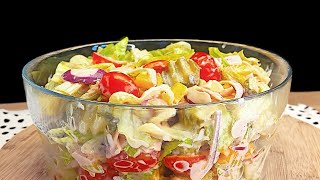 Cudowna Sałatka W 5 Minut. Moja Rodzina Ją Pokochała