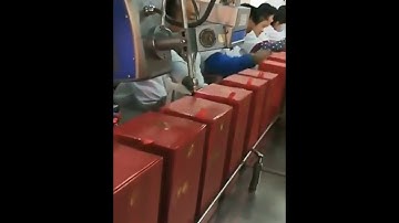 CO2 on gift box for production date