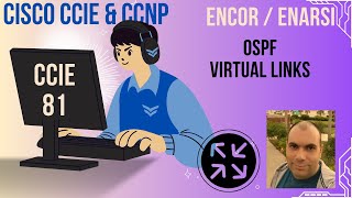 CCIE-EI#81 ENARSI#33 ENCOR#54 - OSPF virtual links - Arabic