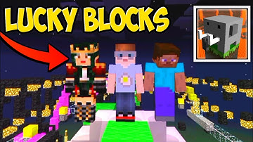 Lucky Blocks Challenge in Craftsman: building craft 2023