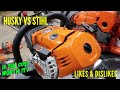 Husqvarna VS Stihl | Autotune VS Fuel Injection | The best chainsaws on the planet