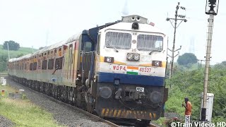 12715 Nanded - Amritsar Sachkhand Express | WDP4D Diesel Locomotive | Train Videos Indian Railways