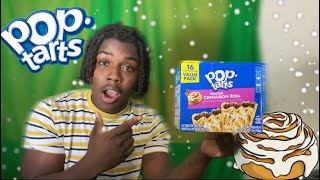 PopTart Cinnamon Roll Taste Test/Review