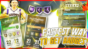 *NEW* FASTEST METHODS to get MAXED OUT SHOOTING BADGES & PLAYMAKING BADGES in NBA 2K20 FAST🔥