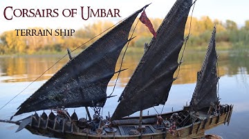 The Lord of the Rings |  Corsairs of Umbar | Террейн корабль